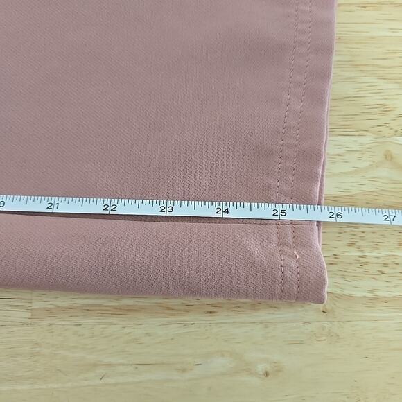 Avec Les Filles‎ Pastel Pink Wide Leg Cropped Pants size 8 Legally Blonde Office - Picture 7 of 9